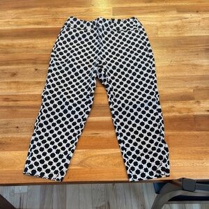 Lulu-B Black and White Patterned Pantsuit